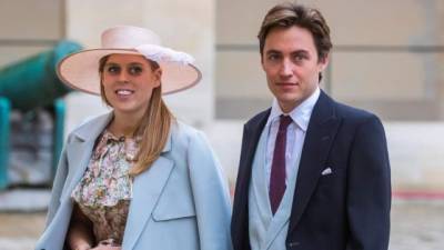 Beatriz de York y su esposo Edoardo Mapelli Mozzi.