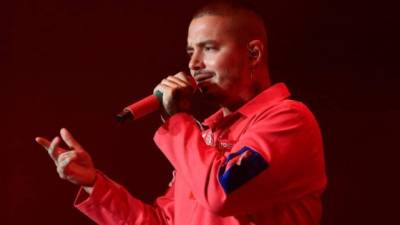 El cantante colombiano J Balvin.