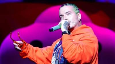 El colombiano J Balvin.