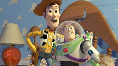 Los personajes de Woody y Buzz Lightyear.