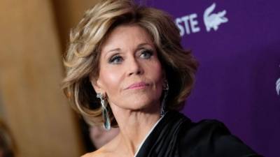 La actriz estadounidense Jane Fonda.