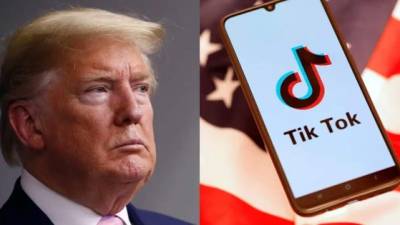 Donald Trump no piensa ceder ante la app de TikTok.