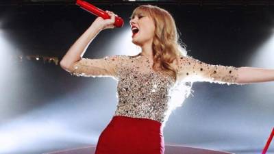 La cantante Taylor Swift.