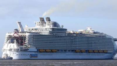 Un crucero de la empresa Royal Caribbean.