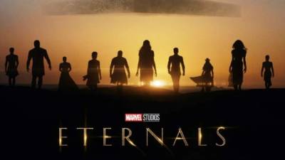 Póster promocional de 'The Eternals'.