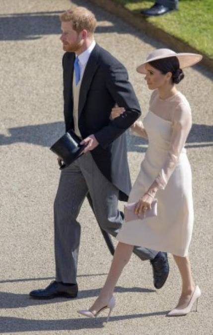 En el evento fue la primera vez que se dirigirían a Meghan como Su Alteza Real y los invitados harían una reverencia ante ella.