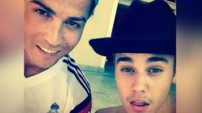 Tanto Cristiano y Bieber han compartido en diversas ocasiones.