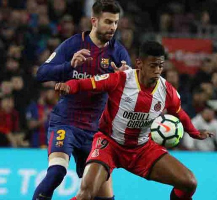 Barcelona humilla al Girona con el 'Choco' Lozano en la cancha