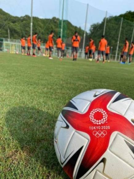 Los jugadores de la Bicolor ha estado trabajando a todo vapor en tierras niponas para llegar de la mejor manera a los partidos de las Olimpiadas.