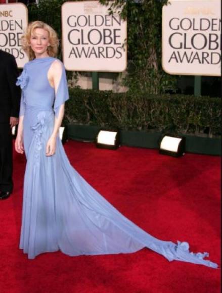 Cate Blanchett en 2005 en un Jean Paul Gaultier.<br/>