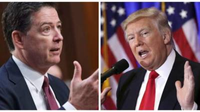 El presidente Donald Trump despidió el pasado 9 de mayo a James Comey, quien fungía como Director del FBI y estaba a cargo de la investigación sobre Rusia.