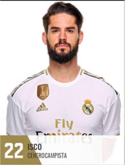 Isco Alarcón - El mediocampista español seguirá jugando esta temporada con el número 22.