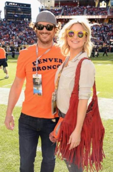 Oliver Hudson y su hermana Kate Hudson.