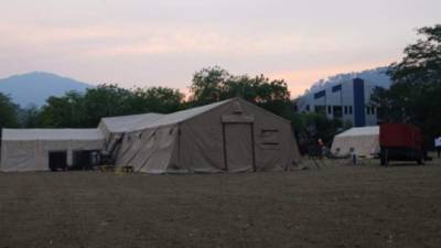 Solo en Villanueva, Cortés hay un hospital móvil, pero este aún no está en funcionamiento.