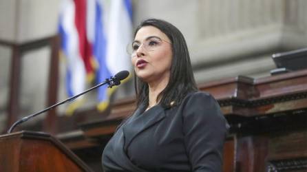 La oficialista Shirley Rivera Zaldaña es la presidenta del Congreso de Guatemala.