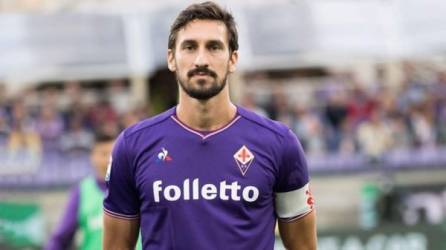 Davide Astori murió a los 31 años de edad y era el capitán de la Fiorentina.