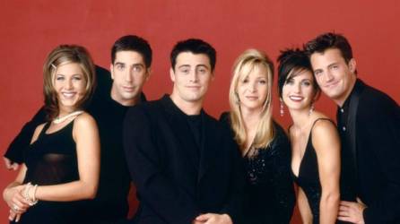 Jennifer Aniston, David Schwimmer, Matt LeBlanc, Lisa Kudrow, Courteney Cox y Matthew Perry protagonizaron la exitosa serie 'Friends'.