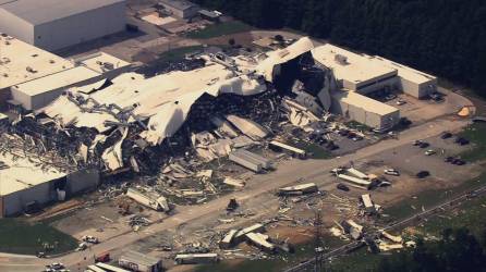 Miles de medicamentos fueron destruidos tras el azote del tornado a una fábrica de Pfizer.