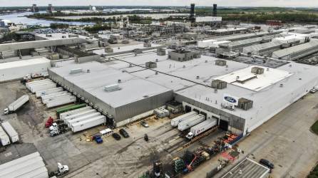 Una de las plantas de General Motors que ha sido paralizada en esta huelga.