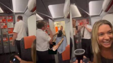 Video: Por tener intimidad en el avión los envían a la cárcel