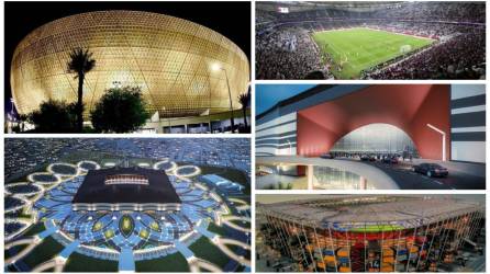 Los partidos del Mundial de Qatar 2022 se repartirán en ocho estadios, de los que sólo uno existía cuando el pequeño emirato fue elegido como sede de la Copa del Mundo.