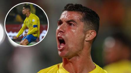 Cristiano Ronaldo se defendió por su gesto obsceno.