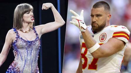 Taylor Swift y Travis Kelce forman la pareja de moda en Estados Unidos.