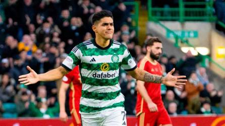 Luis Palma lleva cinco goles y cinco asistencias con el Celtic de Escocia, además de anotar su primer gol en la Champions League.