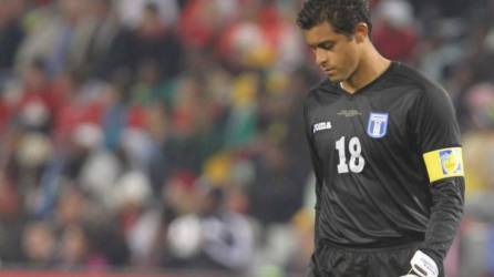 Noel Valladares fue el portero de Honduras en el Mundial del 2010 y 2014.