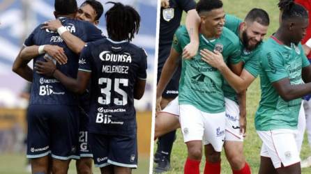 Motagua y Marathón chocarán en las semifinales del Torneo Apertura 2020.