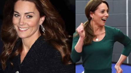 La noche del martes Kate Middleton se vistió de gala para una cita en el teatro con el príncipe William, al siguiente día, la madre de tres se cambiaba los tacones por unos tenis para demostrar su lado atlético.