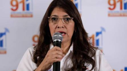 Alba Consuelo Flores, ministra de Salud de Honduras.