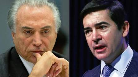 El gobernador del Banco de Portugal, Carlos Costa, (izq.) y Carlos Torres Vila, consejero delegado de BBVA, creen que debe haber un piso de 0% para las tasas de interés.