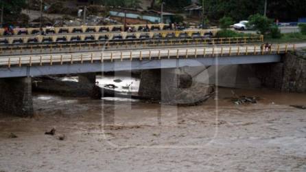 Las enardecidas corrientes del Chamelecón y Ulúa causaron pérdidas económicas y humanas en toda la región del Valle de Sula.