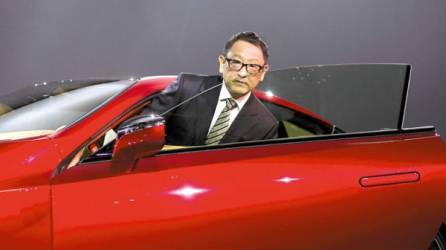 Akio Toyoda, presidente y nieto del fundador de Toyota Motor Corp.