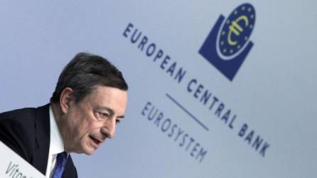 Mario Drgahil, presidente del BCE dio a conocer las nuevas proyecciones macroeconómicas europeas.