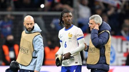 Camavinga se marchó lesionado en el amistoso Francia vs Chile.