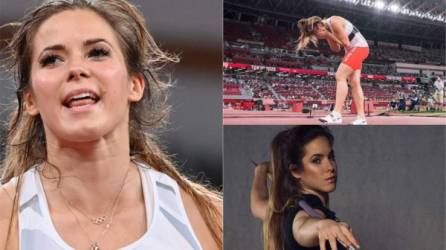 La atleta polaca María Andrejczyk consiguió la medalla de plata en lanzamiento de jabalina femenino en Tokio 2020... Sin embargo, hoy ha decidido vender la presea conquistada por una enorme causa. Fotos Instagram María Andrejczyk y AFP.