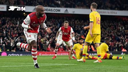 Arsenal y Crystal Palace igualaron 2 -2 en un encuentro que se resolvió en la última jugada.