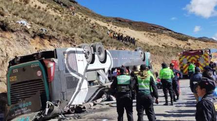 En el accidente murió un ex alto funcionario de Perú.