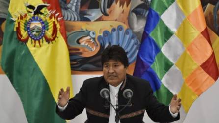 Morales enfrenta acusaciones de fraude electoral por supuestas irregularidades en las elecciones presidenciales en Bolivia./AFP.