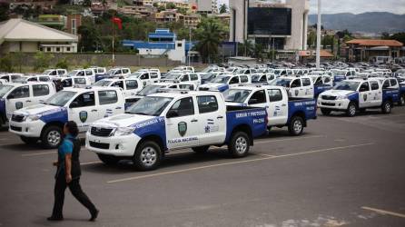 La Policía Nacional es una de las entidades que más fondos ha recibido de la Tasa de Seguridad. Fotos La Prensa.