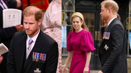 El príncipe Harry asistió a la coronación del rey Carlos III este sábado, la primera vez que se le ve en público con su familia desde el lanzamiento de sus explosivas memorias “Spare”.