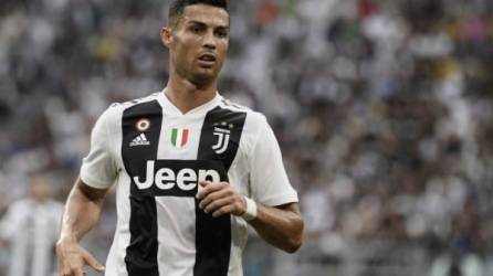 Cristiano Ronaldo es la estrella de la Juventus de Italia. Foto AFP.