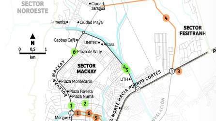 <b>El crecimiento de inversiones privadas ha agudizado el tráfico vehicular. </b>