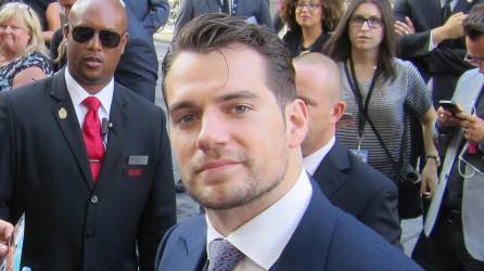 El actor británico Henry Cavill.