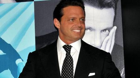 El cantante Luis Miguel.