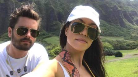 Scott Disick y Kourtney Kardashian en una foto de archivo.