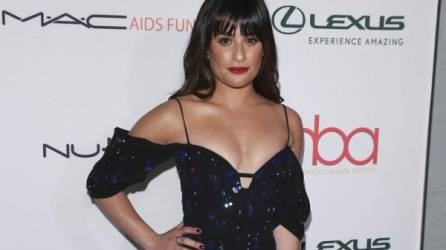 Lea Michele saltó a la fama en la serie musical 'Glee'.