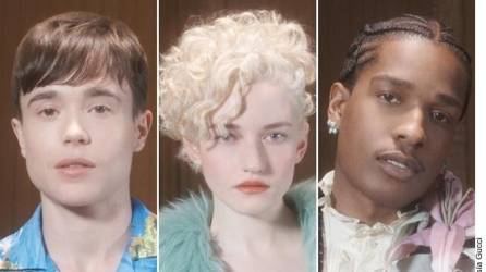 La colección de fragancias Gucci Guilty cuenta con A$AP Rocky, Julia Garner y Elliot Page como los nuevos rostros de la firma.